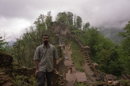 Srikant in roodkhan castle
